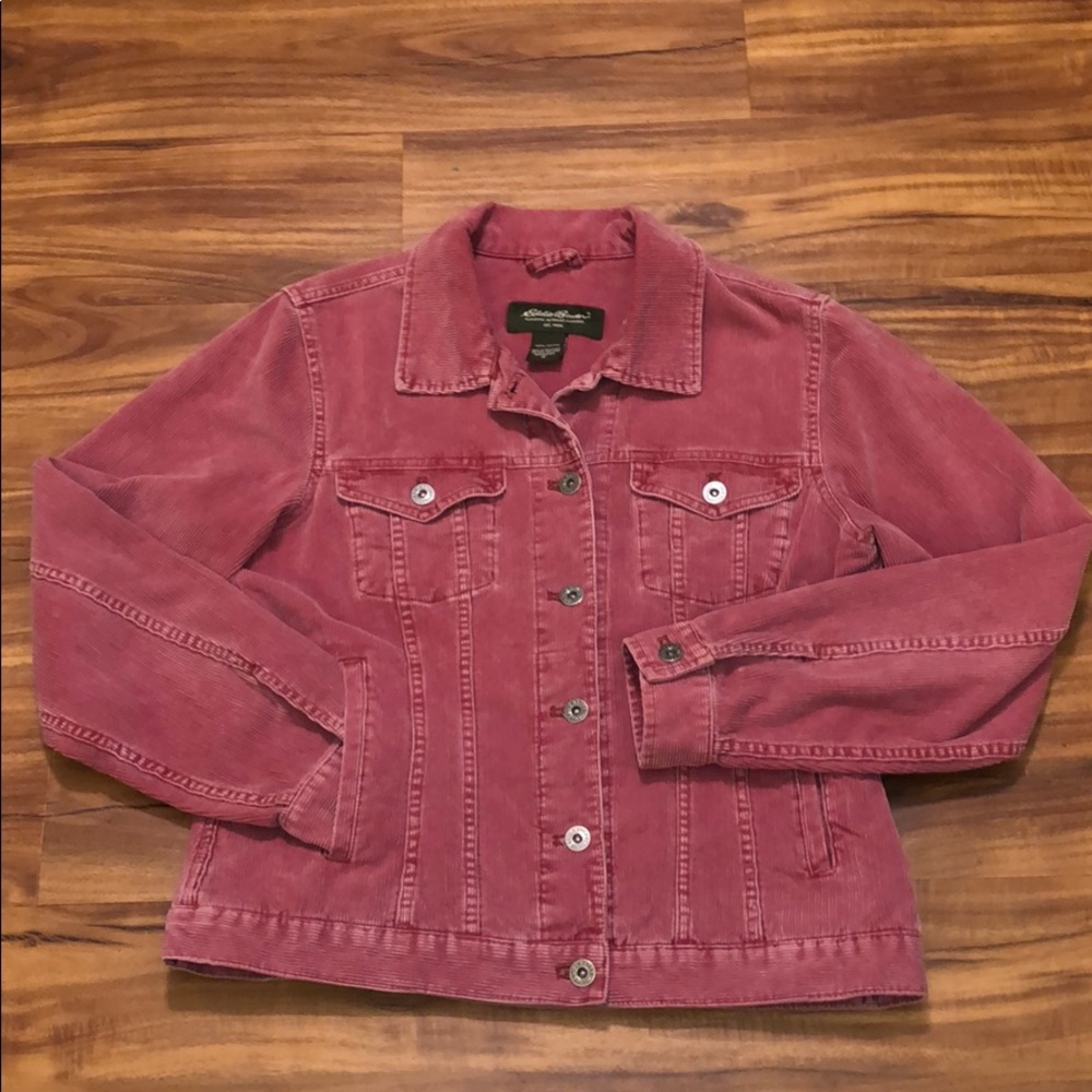 Pink Corduroy Jacket